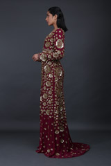 Maroon Embellished GownIMG_9448