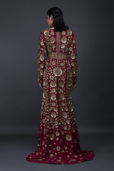 Maroon Embellished GownIMG_9485