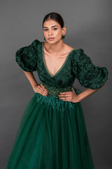 Green Net Gown_DSC3632-Edit