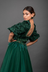 Green Net Gown_DSC3636-Edit