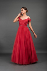 Red Cold Shoulder Gown_DSC3763-Edit