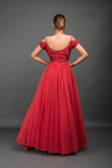 Red Cold Shoulder Gown_DSC3771-Edit