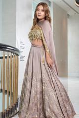 Grey Embellished Lehenga Set3