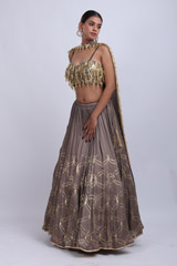 Grey Embellished Lehenga SetIMG_9283