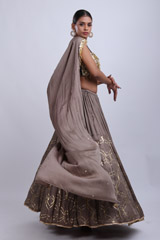 Grey Embellished Lehenga SetIMG_9284