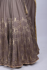 Grey Embellished Lehenga SetIMG_9292