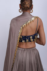 Grey Embellished Lehenga SetIMG_9296