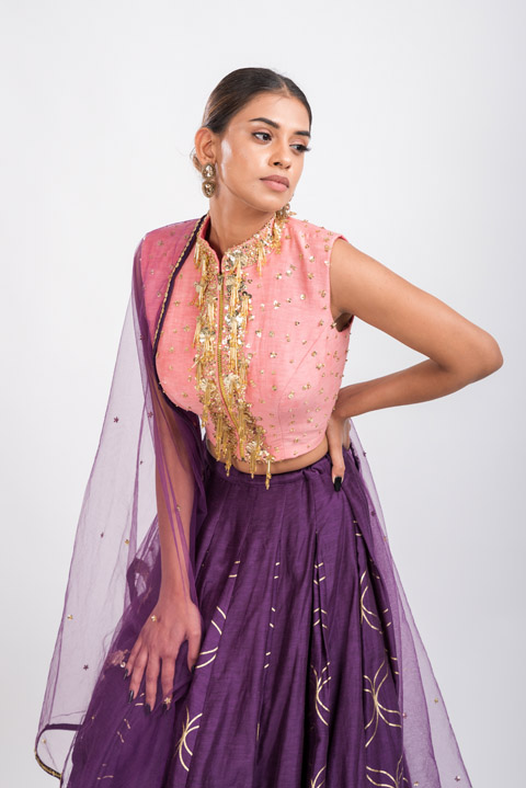 Purple Foil Print Lehenga_DSC3703-Edit