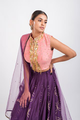 Purple Foil Print Lehenga_DSC3703-Edit