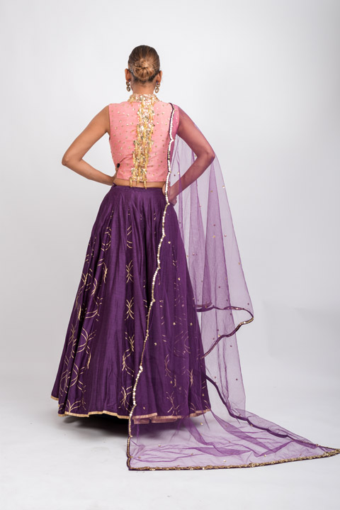 Purple Foil Print Lehenga_DSC3708-Edit