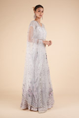 Lilac Embellished LehengaDSC00817