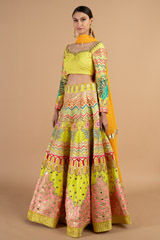 Yellow Lehenga SetDSC01554