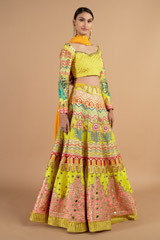 Yellow Lehenga SetDSC01556
