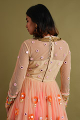 Peplum Flower Sequin LehengaDSC07808