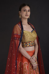 Red Lehenga Set_DTR2902