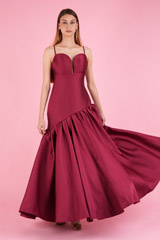 Maroon Rebeaus GownDSC07979