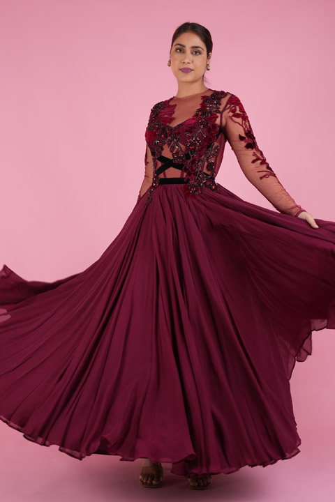 Rose Well Gown