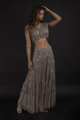 Rosewood Embellished Top Bottom Set