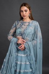 Blue Layered Lehenga_DSC7866-Edit