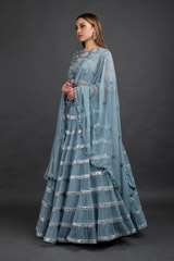 Blue Layered Lehenga_DSC7870-Edit
