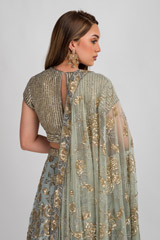 Teal Blue Roses Lehenga_DSC8043-Edit