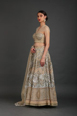 Cream Embellished Lehenga SetIMG_3523-2