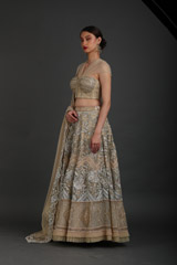 Cream Embellished Lehenga SetIMG_3524-2