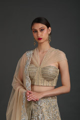 Cream Embellished Lehenga SetIMG_3529-2