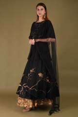 Box Pleated Kedia LehengaDSC08021