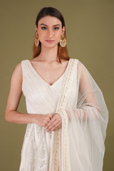 White Chikankari GownDSC00944