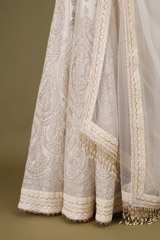 White Chikankari GownDSC00946