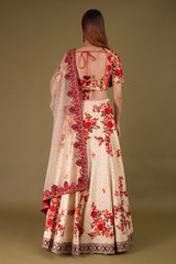 Maroon Floral LehengaDSC08047