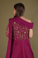 Dabka Embroidered Flared GownDSC03108