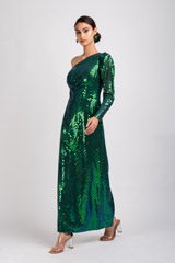 Green Embellished Gown_DSC3806-Edit