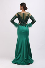 Green Sequin GownIMG_0138