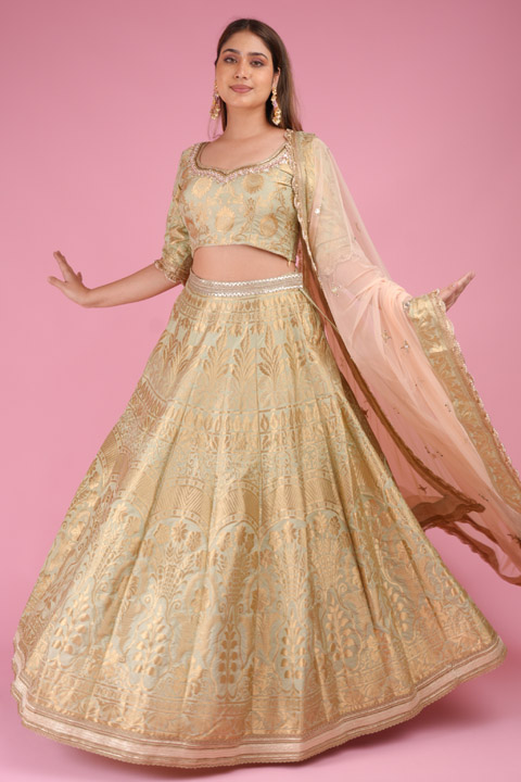 Banarasi Lehenge Set