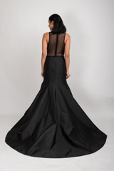 Black Fish Cut Gown_DSC4822-Edit
