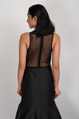 Black Fish Cut Gown_DSC4825-Edit