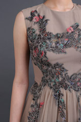 Floral A Line Ball GownIMG_0316