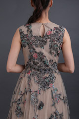 Floral A Line Ball GownIMG_0324