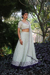 Mint  Green  And Purple  LehengaIMG_4645