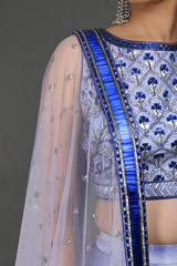 Violet Sequin Embellished LehengaIMG_0199