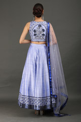 Violet Sequin Embellished LehengaIMG_0203