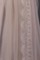 Flowy Peach Nude LehengaIMG_7090