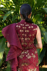 Embroidered Kurta  With Pleated PantsIMG_1161