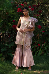 Embroidered Garara Set