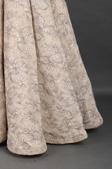 Beige Embroidered GownIMG_1242