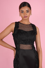 Black Fish Cut GownDSC07257