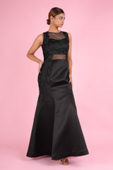 Black Fish Cut GownDSC07259