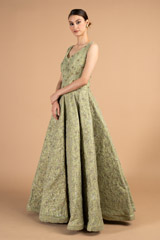 Green  Ball GownDSC08148